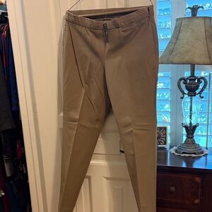 J. Jill Straight-Leg Pants in Precision Knit Khaki New With Tags